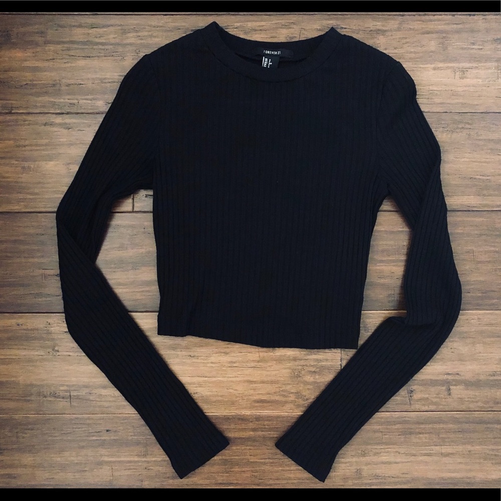 Open back crop top